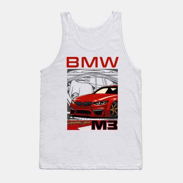 Legendary Speed M3 F80 Tank Top by Harrisaputra